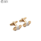 Gold and Silver Logo Cufflink and Tie Pin