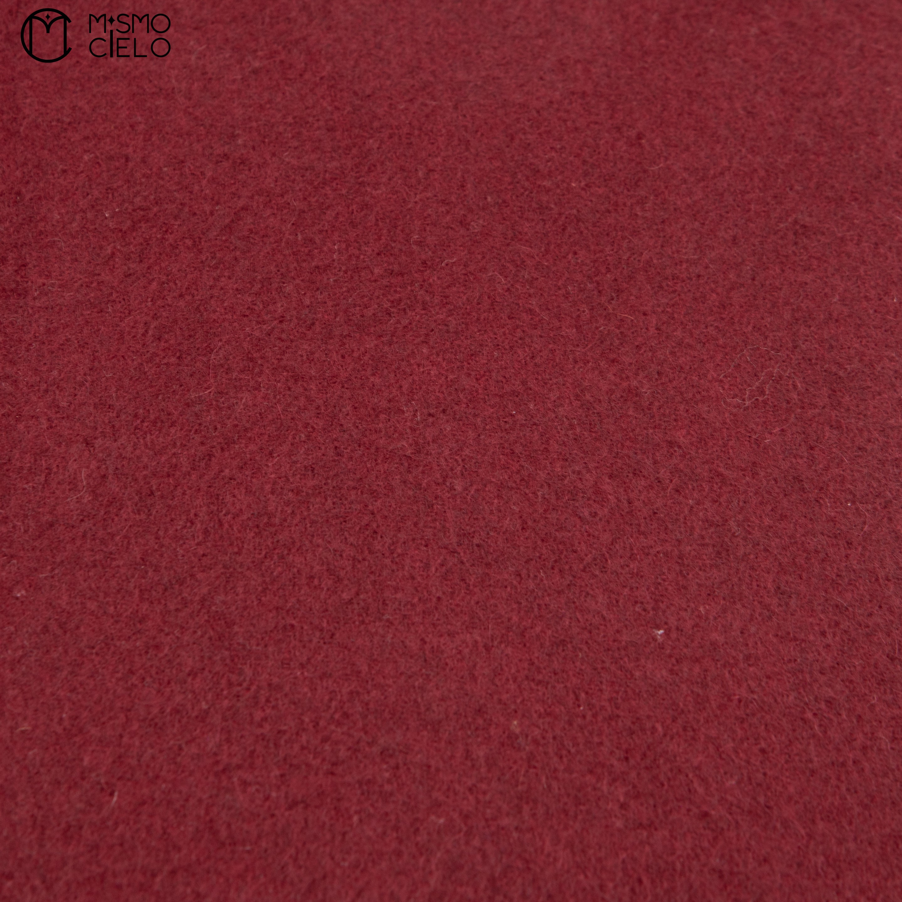 HERMES Burgandy Cashmere Scarf 168 cm