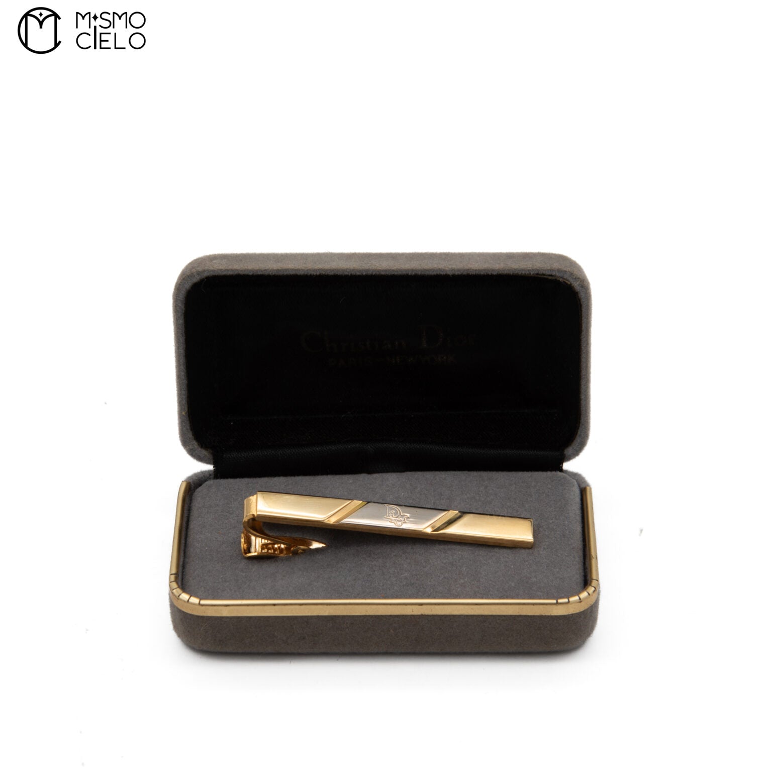Gold and Silver Tie Clip