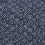 LOUIS VUITTON M78525 Blue Muffler 174 cm *