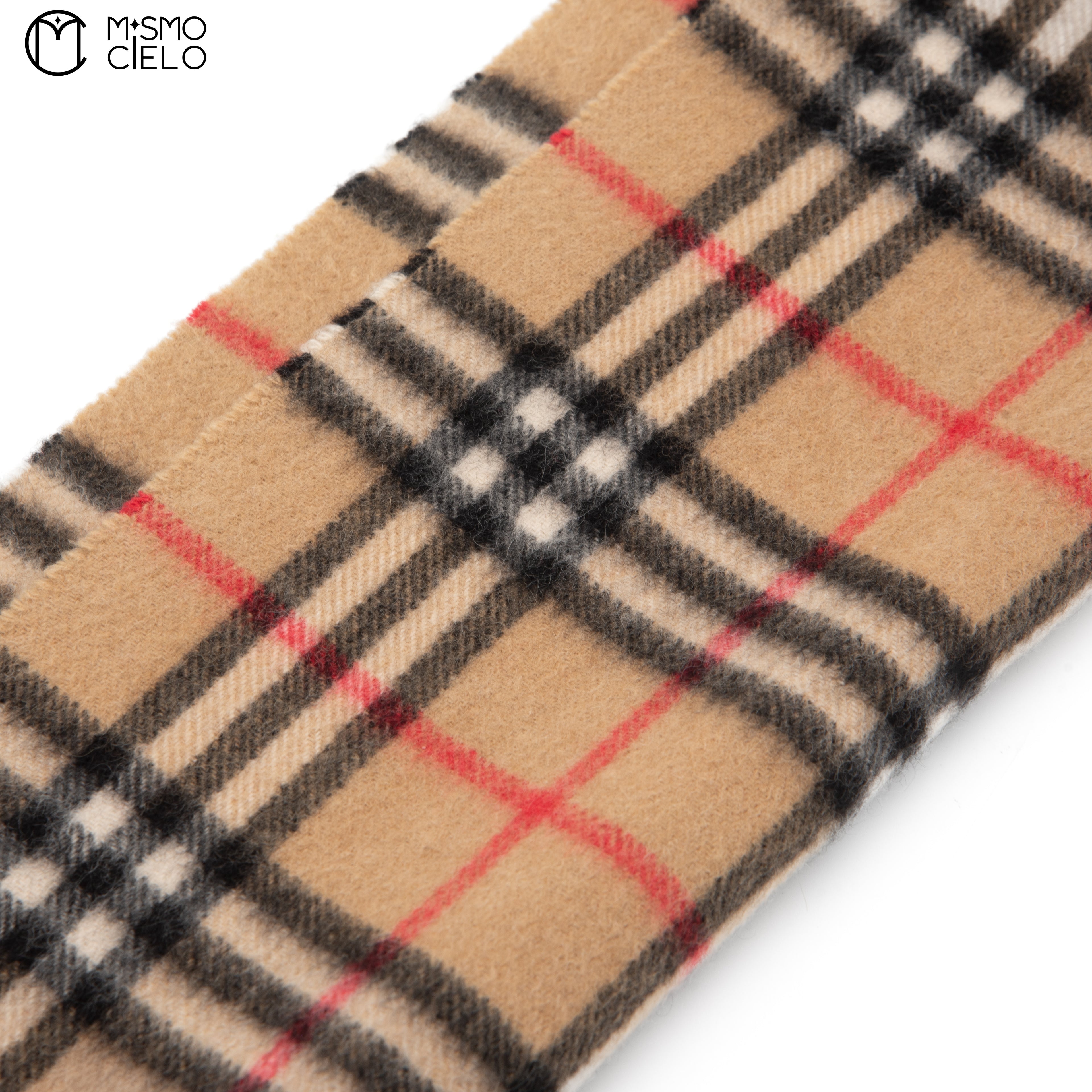 BURBERRY Nova Check Cashmere Scarf