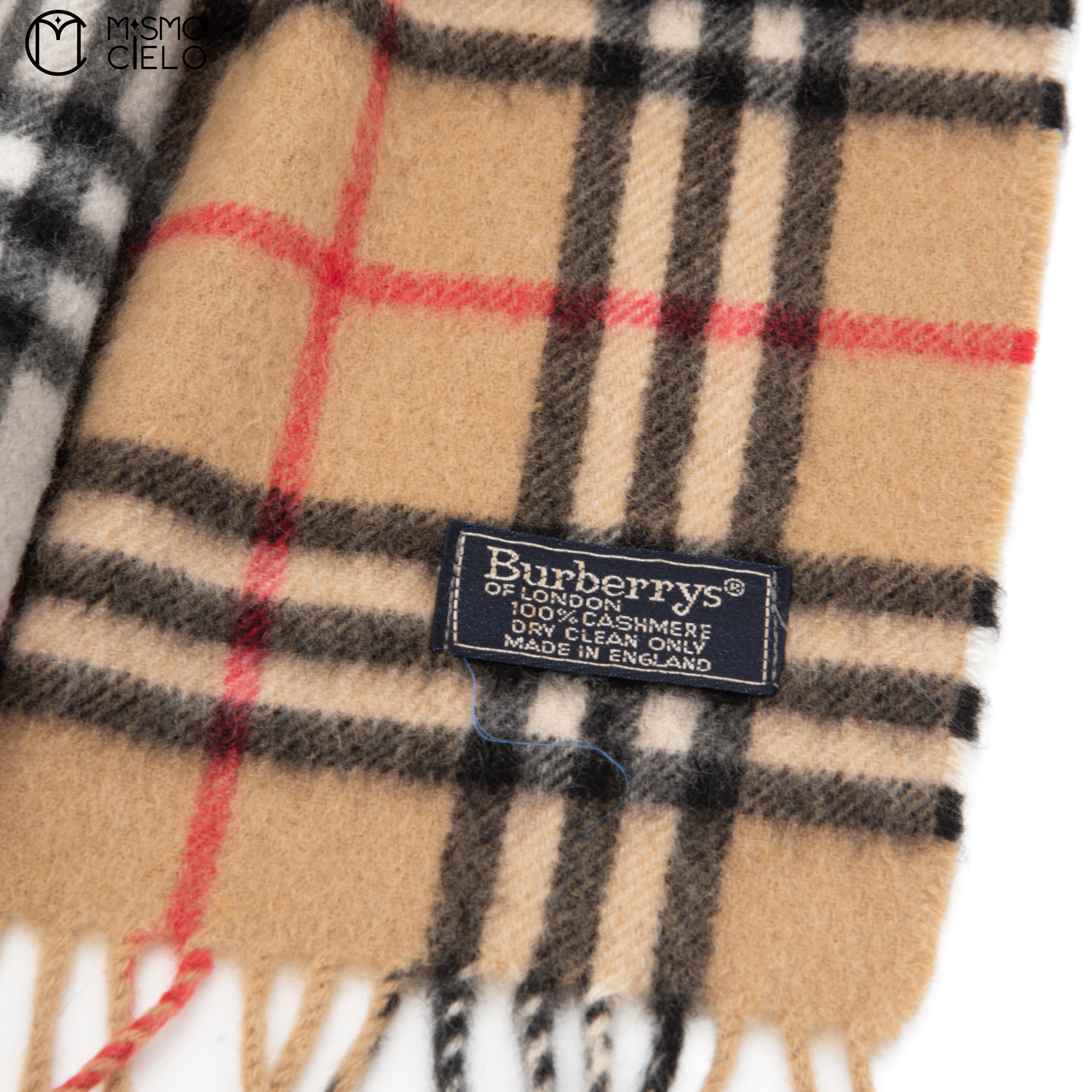 BURBERRY Nova Check Cashmere Scarf