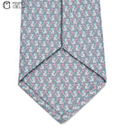Silk Motif Dragon Tie