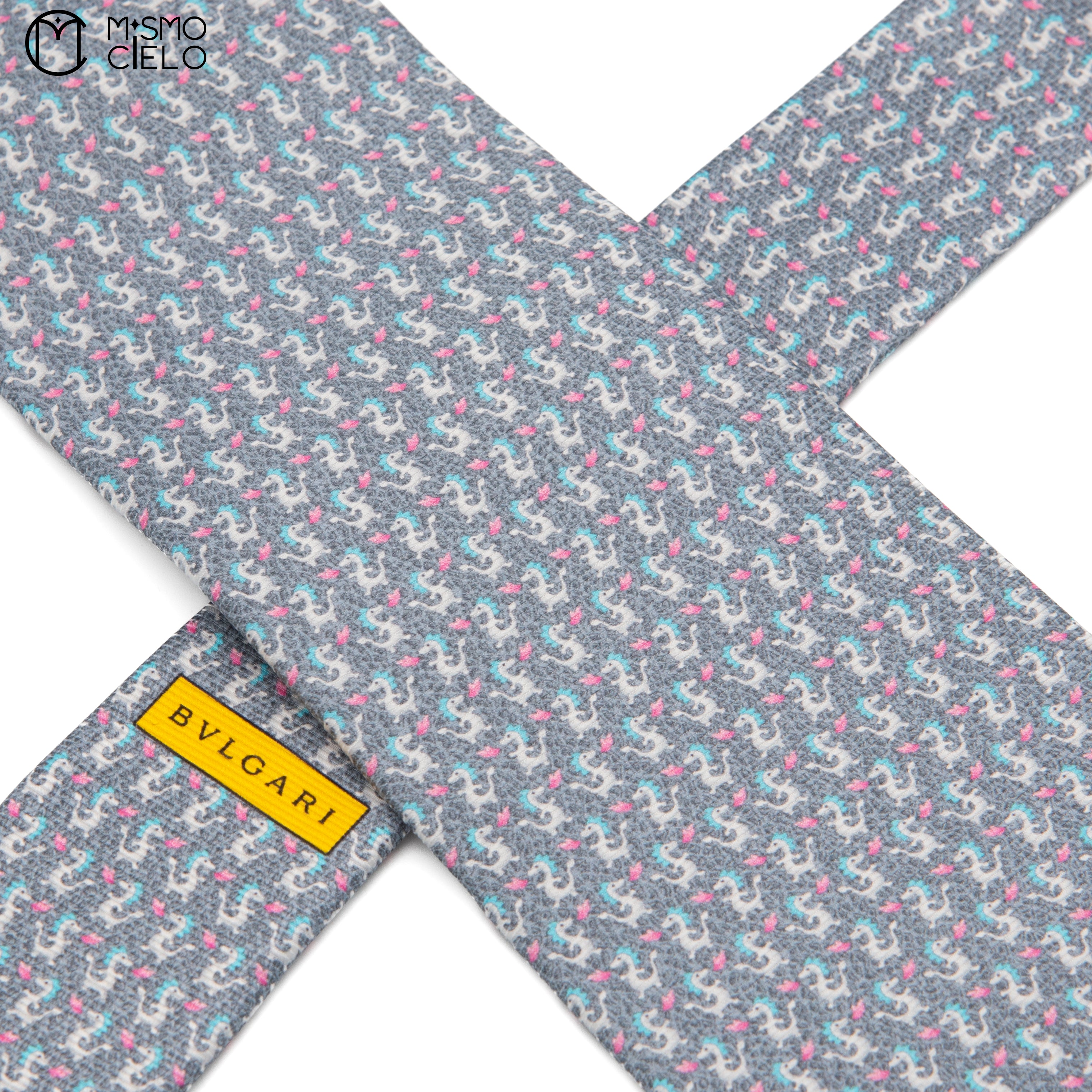 Silk Motif Dragon Tie