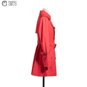 Red London Trench Coat Blue Label