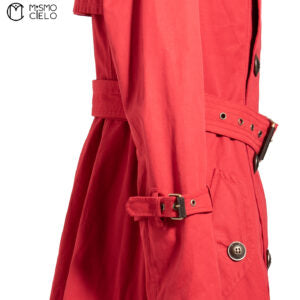 Red London Trench Coat Blue Label