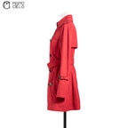 Red London Trench Coat Blue Label