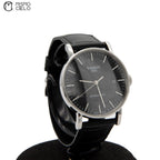 Everytime Date Black Dial Watch