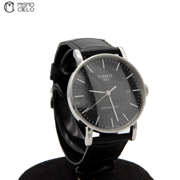 Everytime Date Black Dial Watch