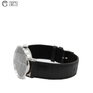 Everytime Date Black Dial Watch