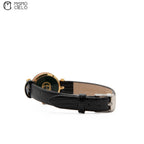 GUCCI 2000L Sherry Line Black Crocodile Strap *#
