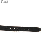 GUCCI Sherry Line Black Face with Brown Strap * #