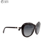 Burgundy Coco mark Pearl Sunglasses