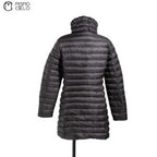 Black ZEIA GIUBBOTTO Long Down Jacket