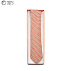Pink Equestrian Motif Tie