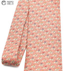 Pink Equestrian Motif Tie