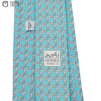 Blue Chain Pattern Tie