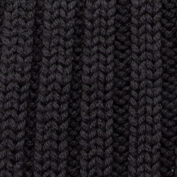 LOUIS VUITTON M75368 Black Gaston Patch Wool Scarf 147 cm