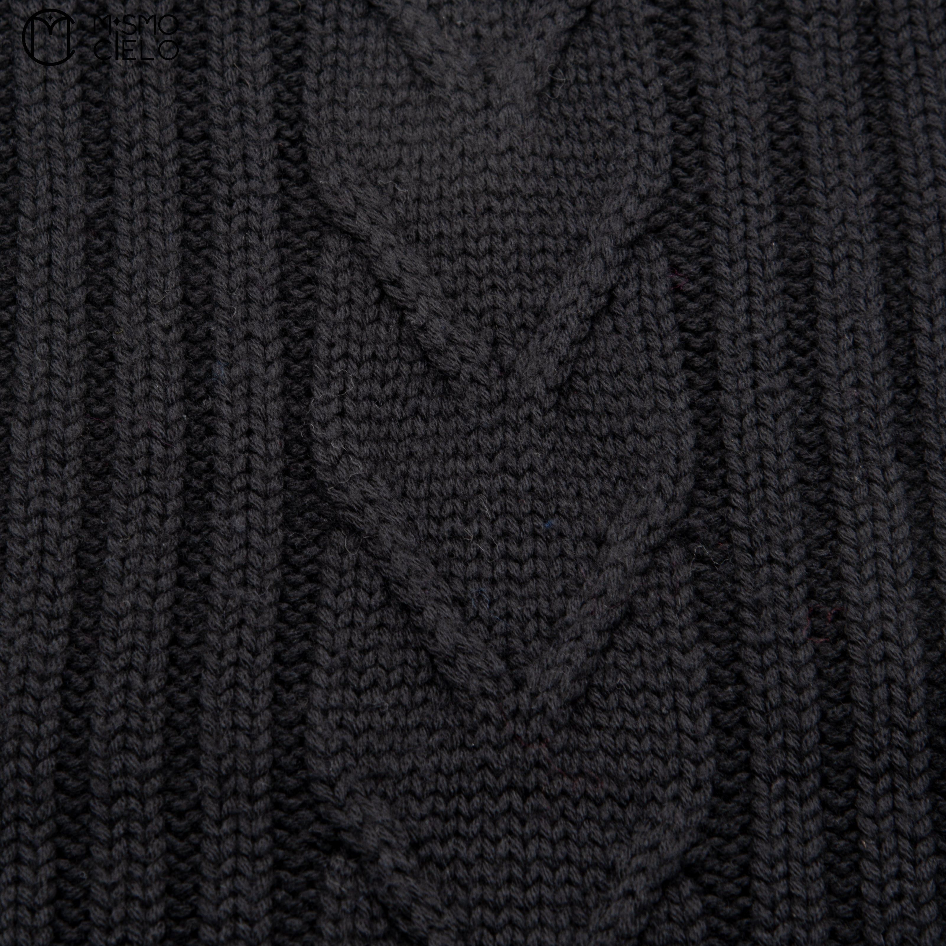 LOUIS VUITTON M75368 Black Gaston Patch Wool Scarf 147 cm