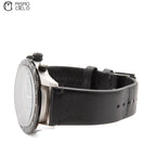 Chrono Leather Strap Watch