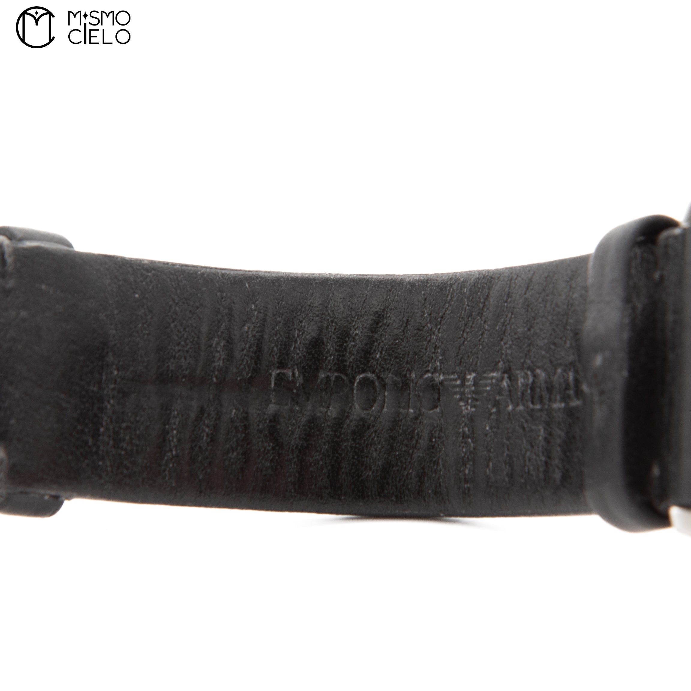 Chrono Leather Strap Watch