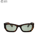 Tortoiseshell Sunglasses with Side Logo