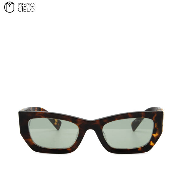 Tortoiseshell Sunglasses with Side Logo