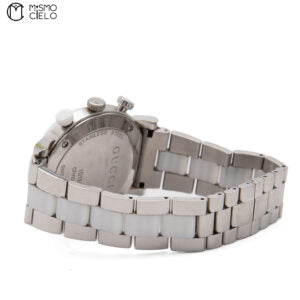 White G Face Chrono Watch