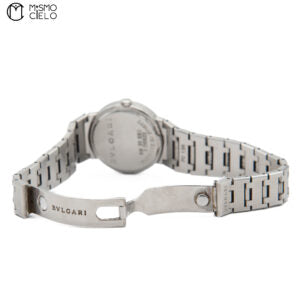 Silver and Black Watch