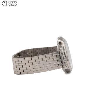 Tradition Chrono Black Dial Stainless Steel Watch