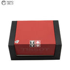 Tradition Chrono Black Dial Stainless Steel Watch