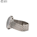 Tradition Chrono Black Dial Stainless Steel Watch