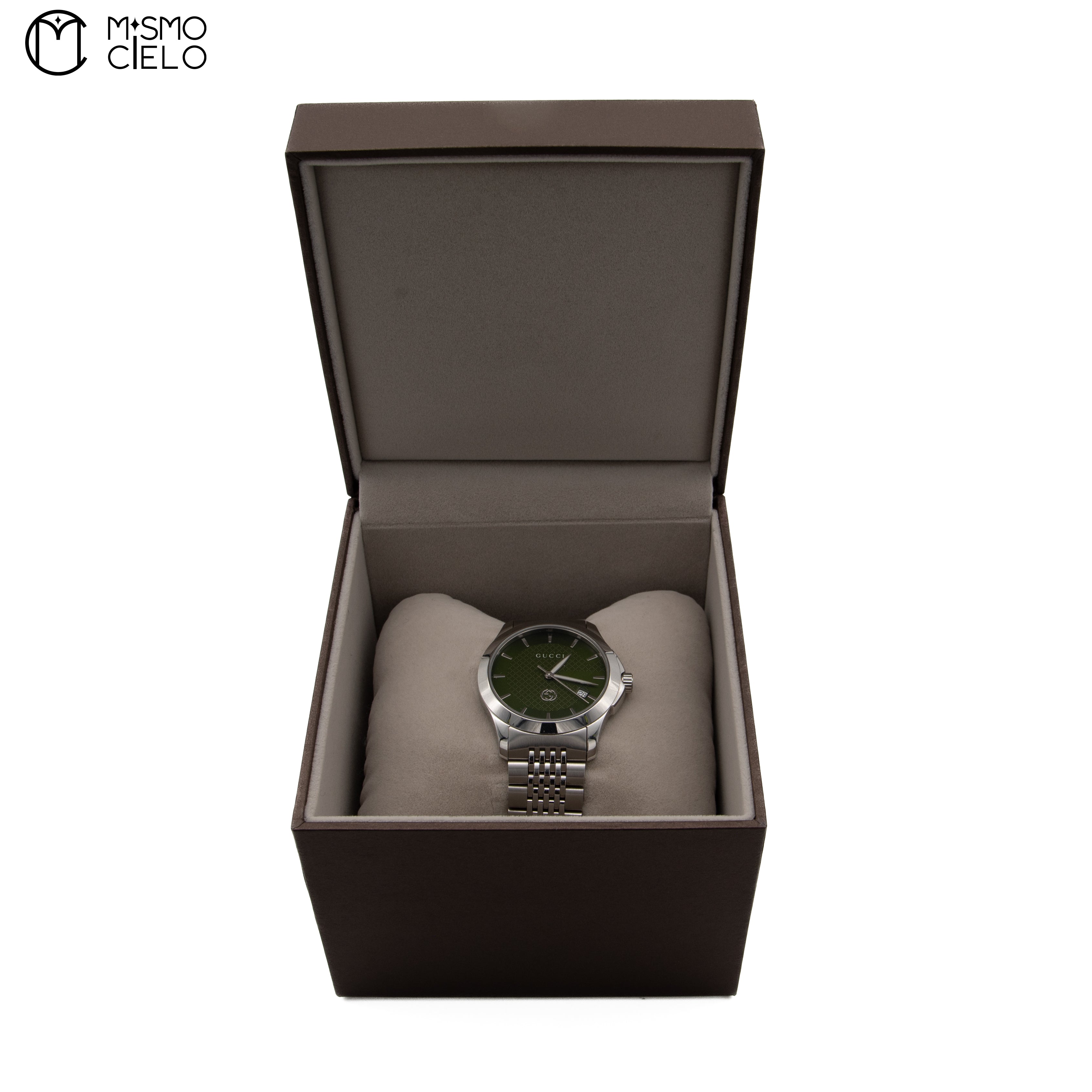 GUCCI 126.4 Green Timeless G Watch # *