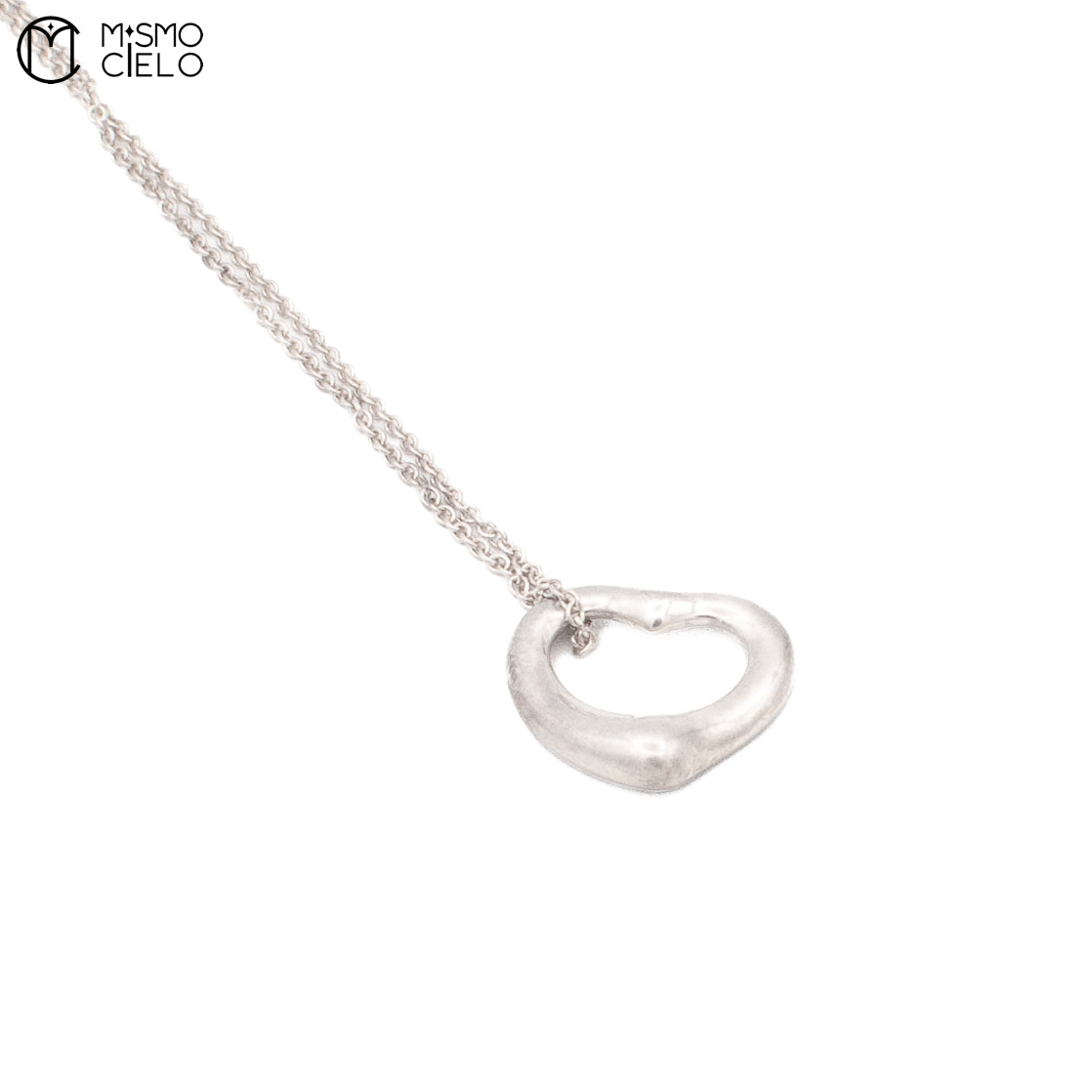 TIFFANY Silver Heart Necklace * ^