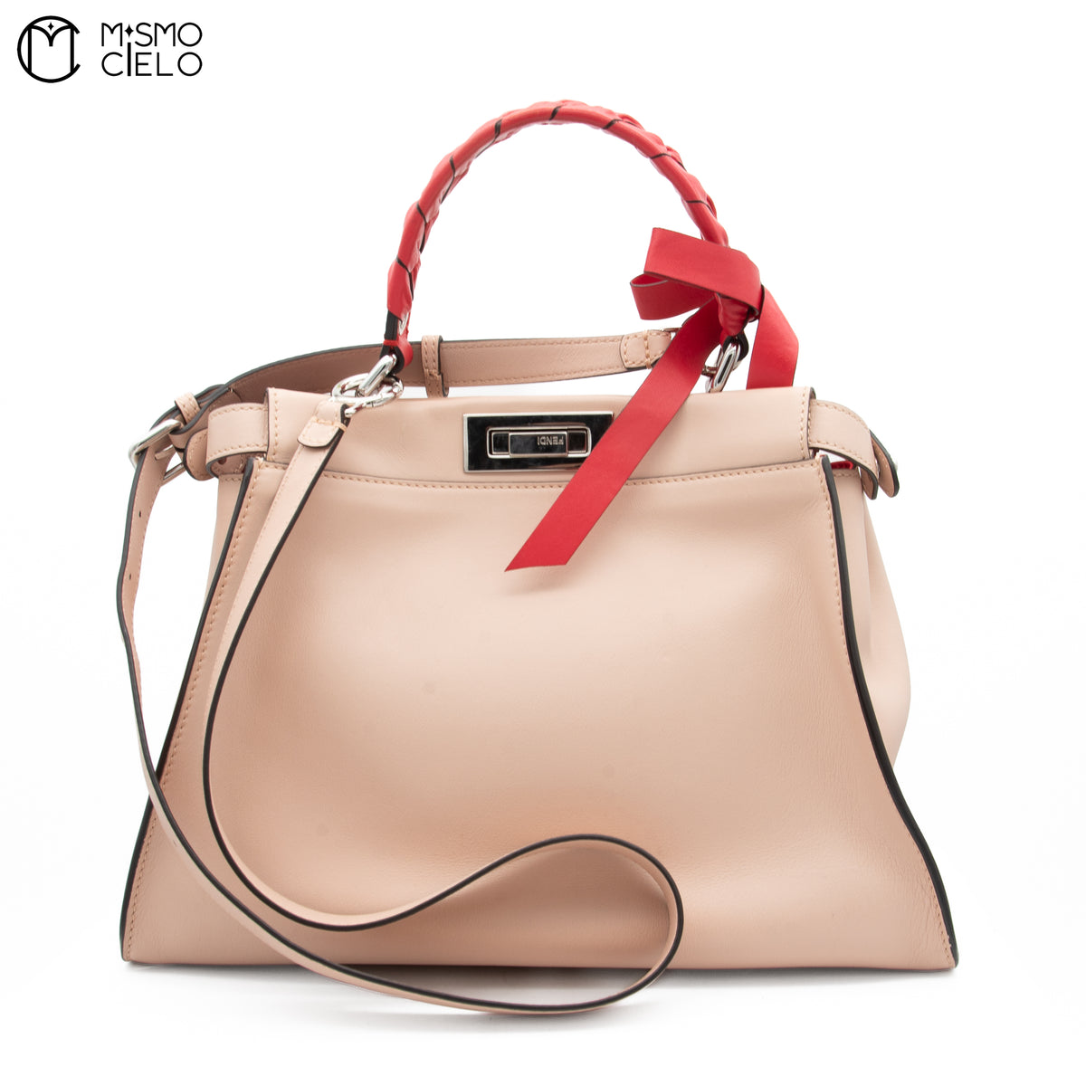 Pink Peekaboo Shoulder Bag