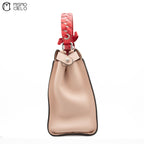 Pink Peekaboo Shoulder Bag