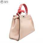 Pink Peekaboo Shoulder Bag
