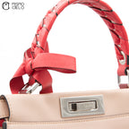 Pink Peekaboo Shoulder Bag