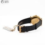 Gold and Navy Quartz Watch *