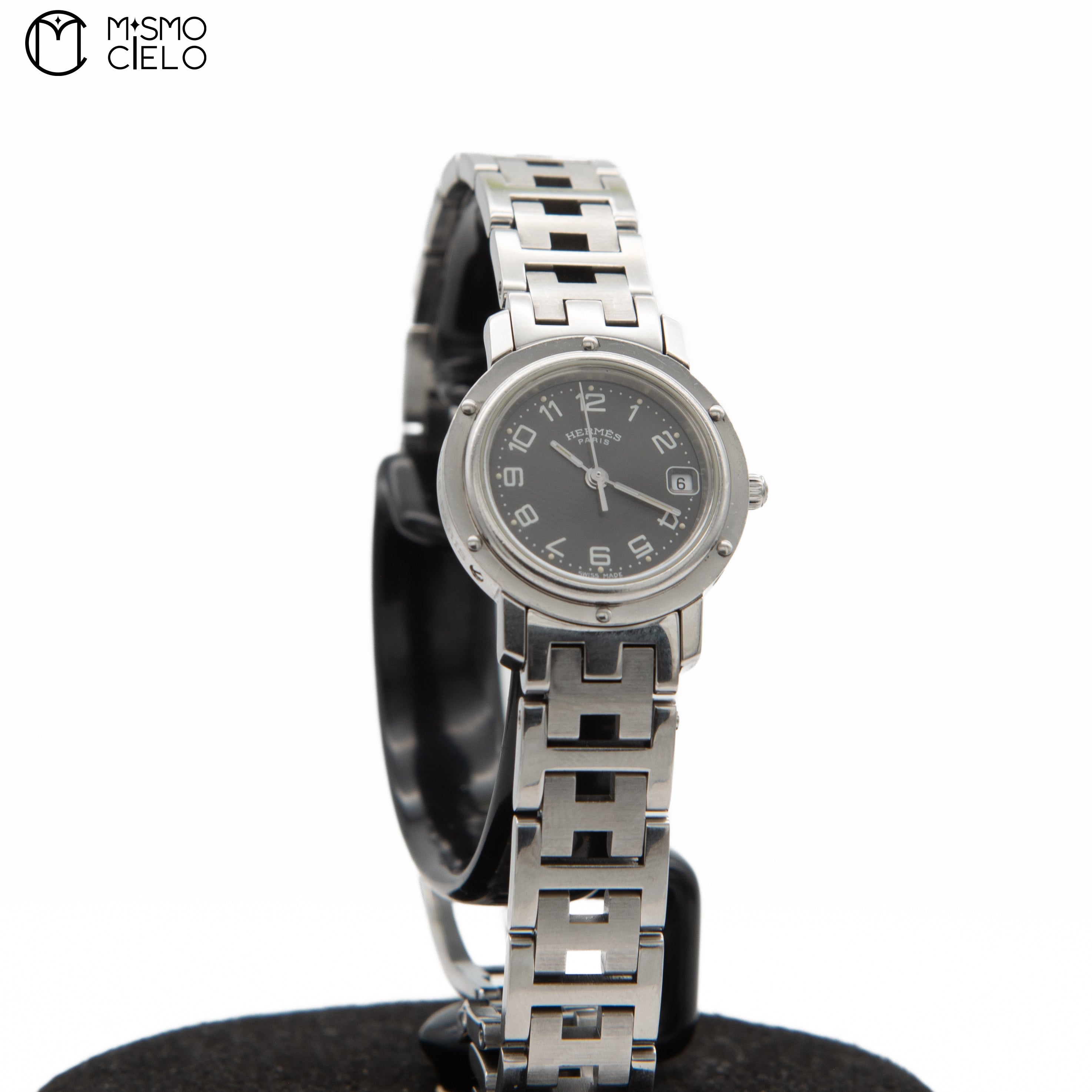 CL4.210 Black Dial Date Clipper Watch *