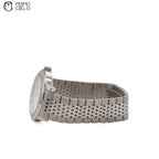 126.4 White Face Timeless G Date Quartz Stainless Steel Watch *