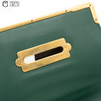 Green & Black Cahier Shoulder Bag