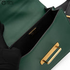 Green & Black Cahier Shoulder Bag