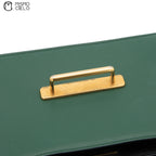 Green & Black Cahier Shoulder Bag