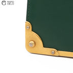 Green & Black Cahier Shoulder Bag