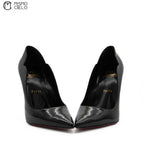 Lipchick 100 Black Patent Pumps Size 38