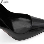 Lipchick 100 Black Patent Pumps Size 38
