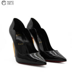 Lipchick 100 Black Patent Pumps Size 38