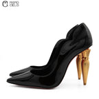 Lipchick 100 Black Patent Pumps Size 38