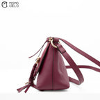 Burgundy See by Chloe Mini Joan Shoulder Bag
